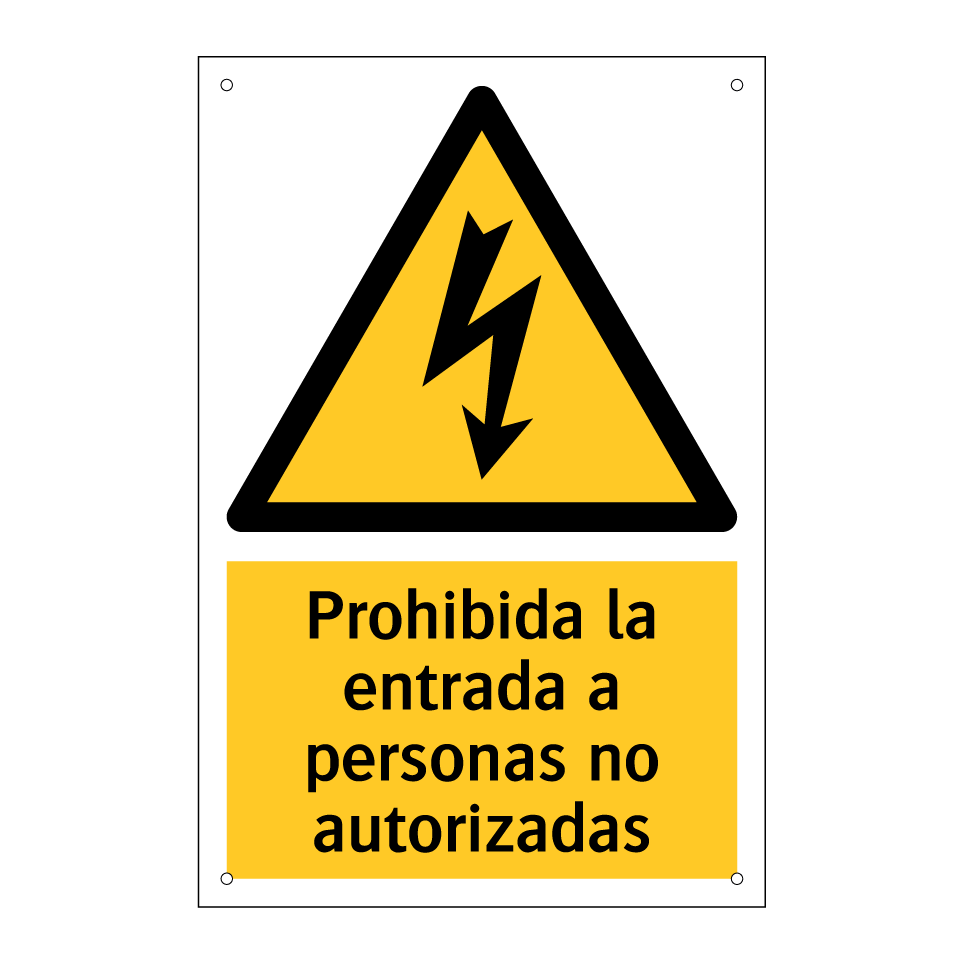 Prohibida la entrada a personas no autorizadas