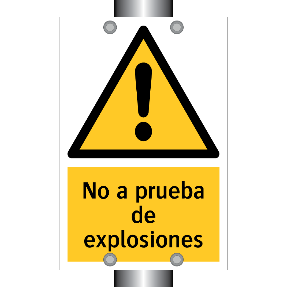 No a prueba de explosiones