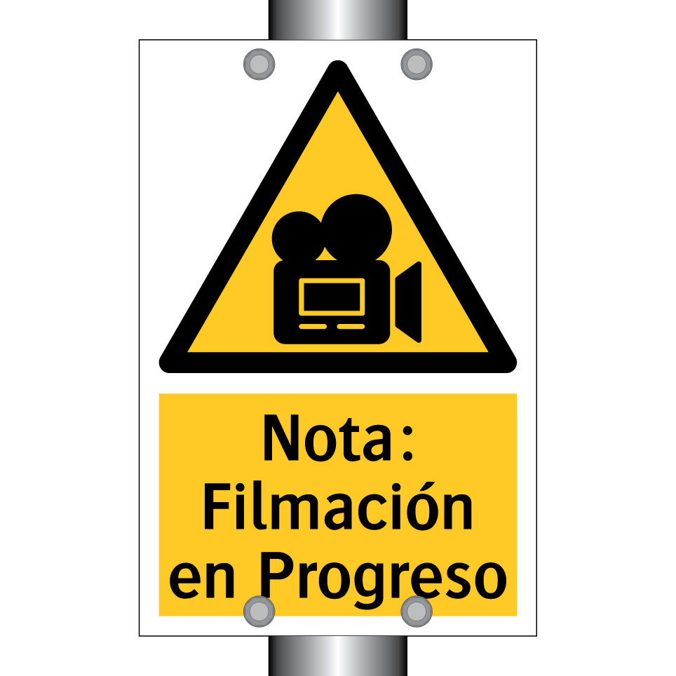 Nota: Filmación en Progreso