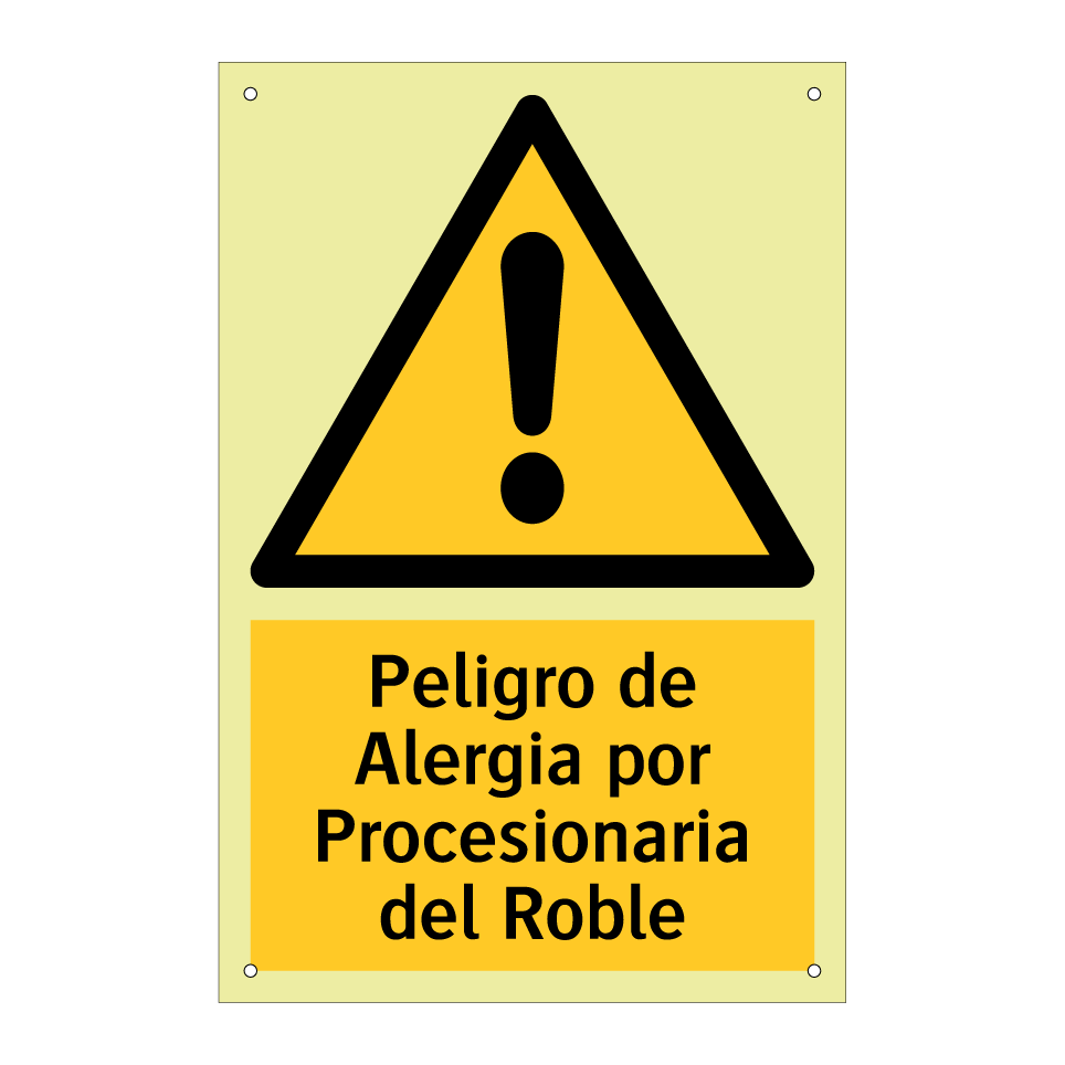 Peligro de Alergia por Procesionaria del Roble