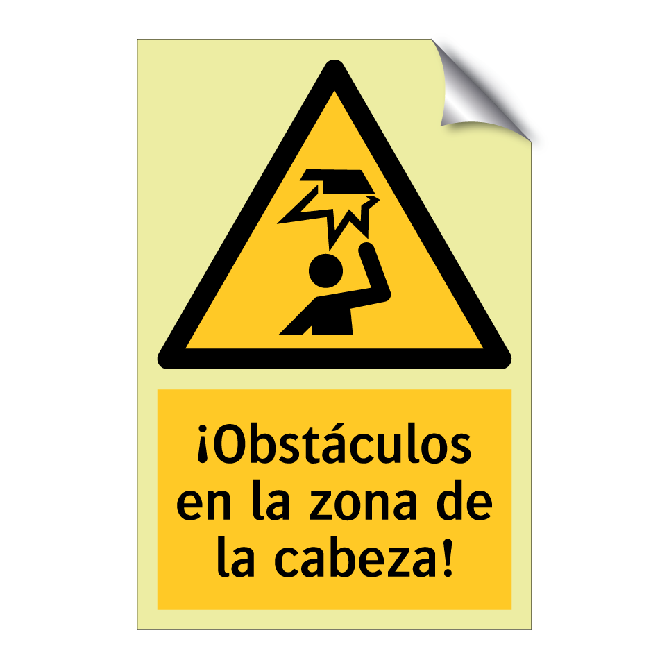 ¡Obstáculos en la zona de la cabeza!