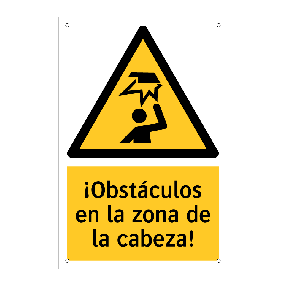 ¡Obstáculos en la zona de la cabeza!