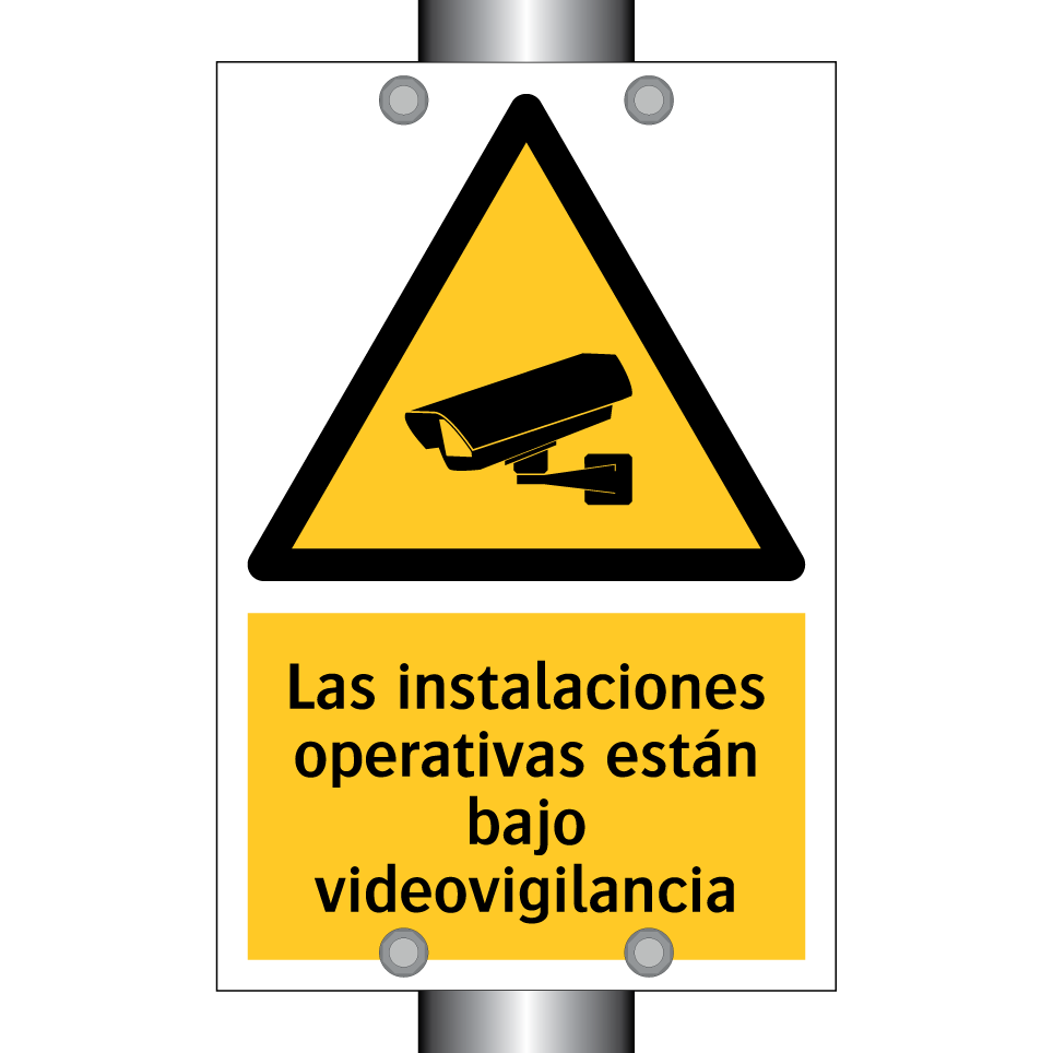 Las instalaciones operativas están bajo videovigilancia