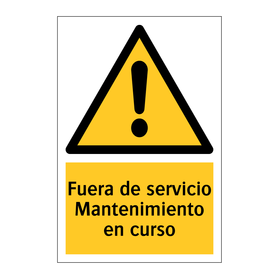 Fuera de servicio Mantenimiento en curso