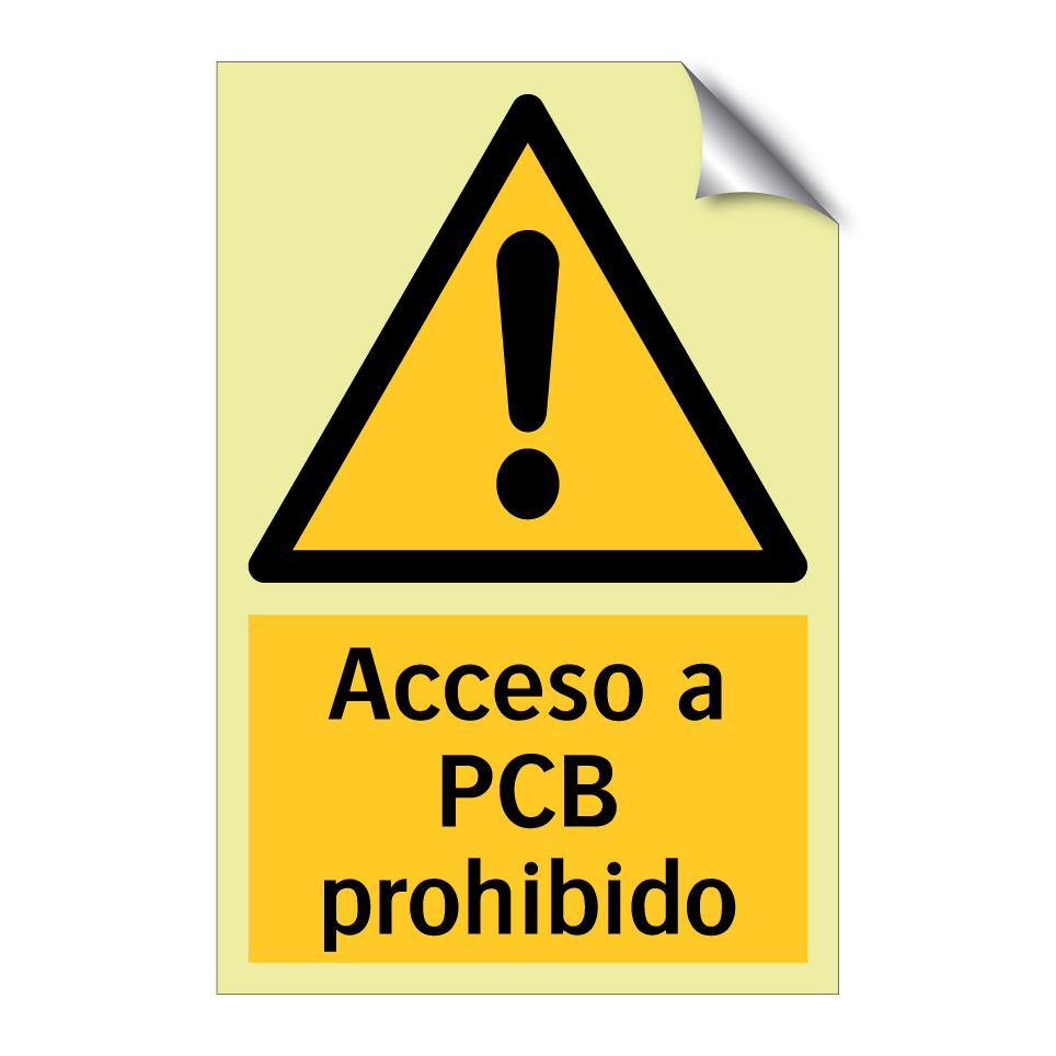 Acceso a PCB prohibido
