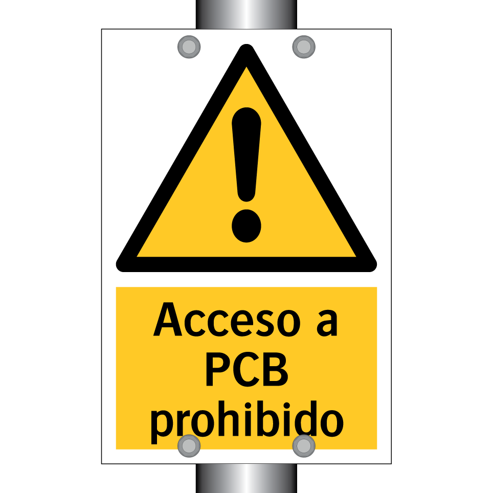 Acceso a PCB prohibido
