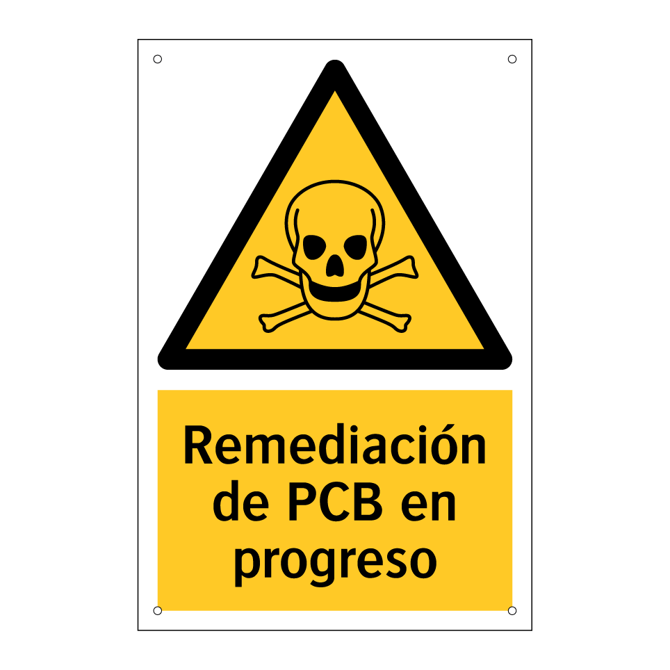 Remediación de PCB en progreso