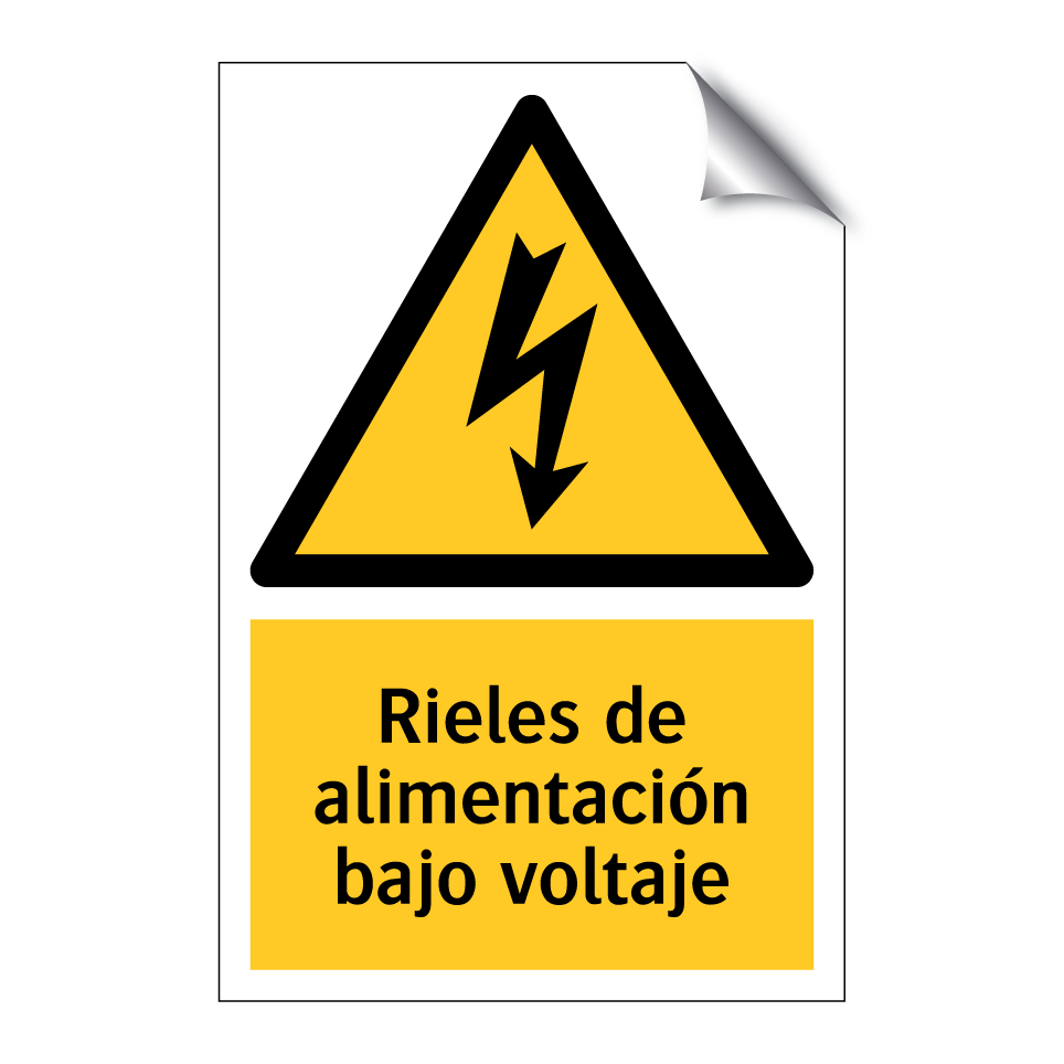 Rieles de alimentación bajo voltaje