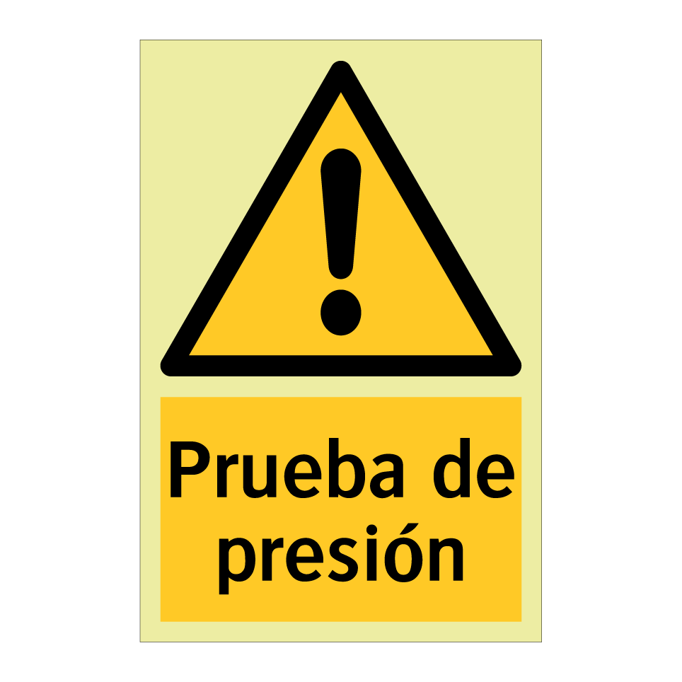 Prueba de presión