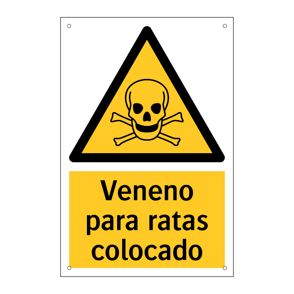 Veneno para ratas colocado