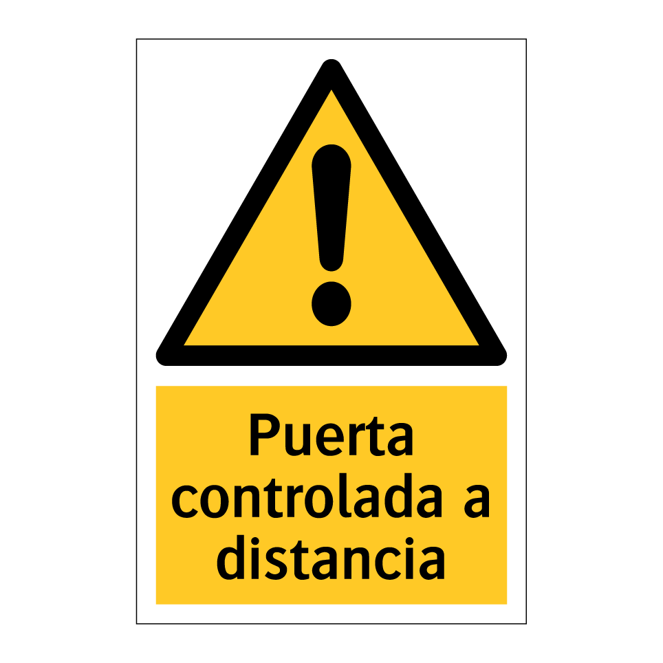 Puerta controlada a distancia