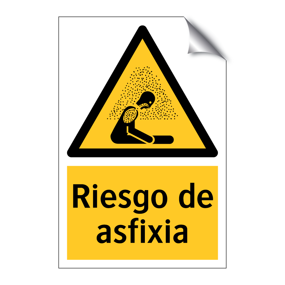 Riesgo de asfixia