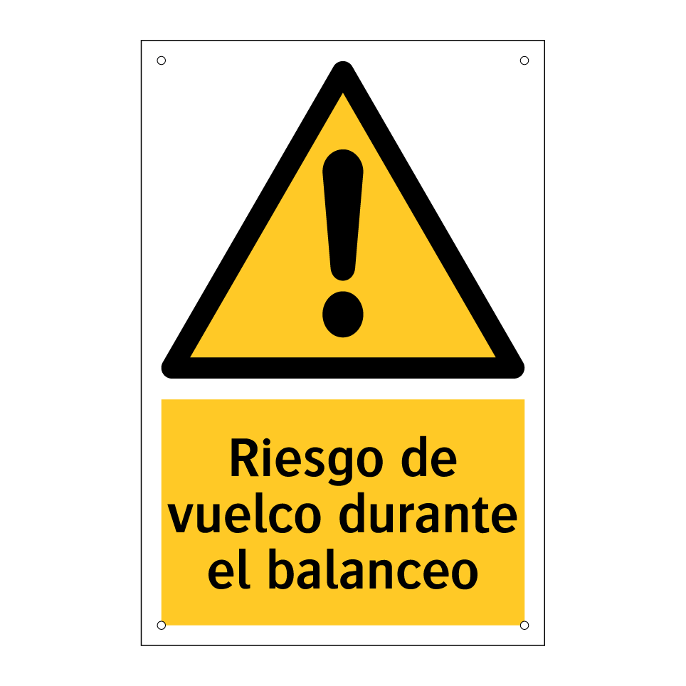Riesgo de vuelco durante el balanceo