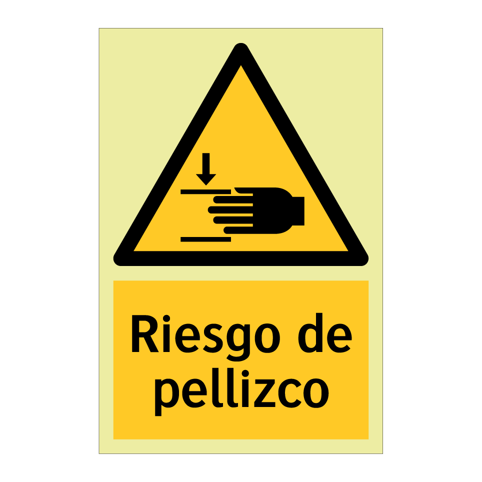 Riesgo de pellizco