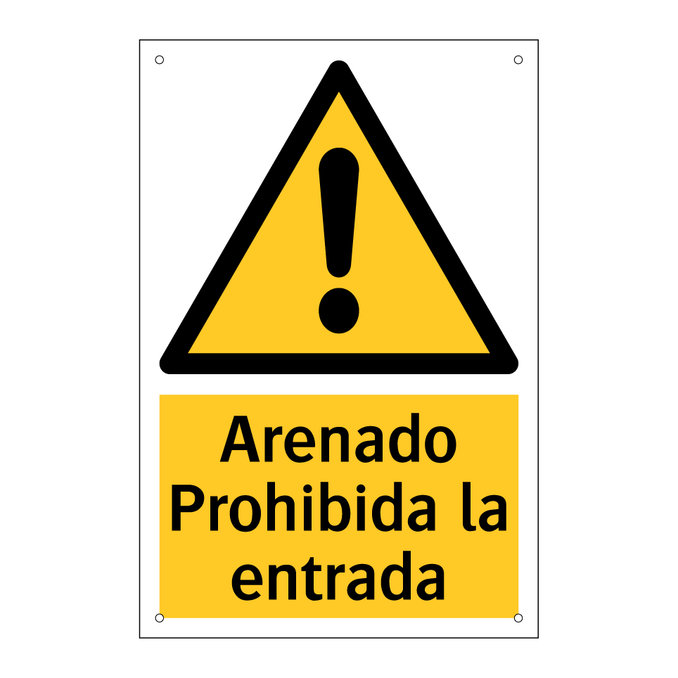 Arenado Prohibida la entrada