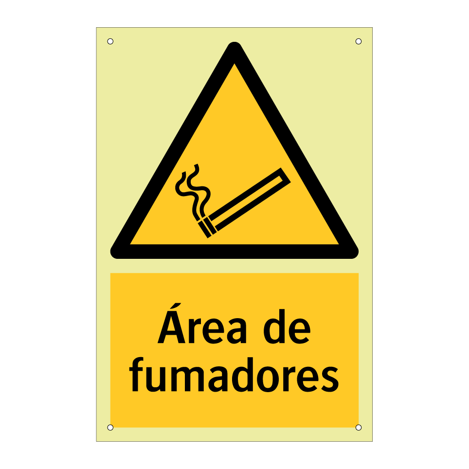 Área de fumadores