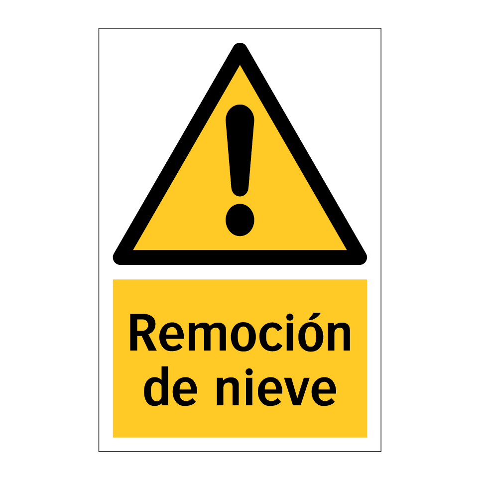 Remoción de nieve