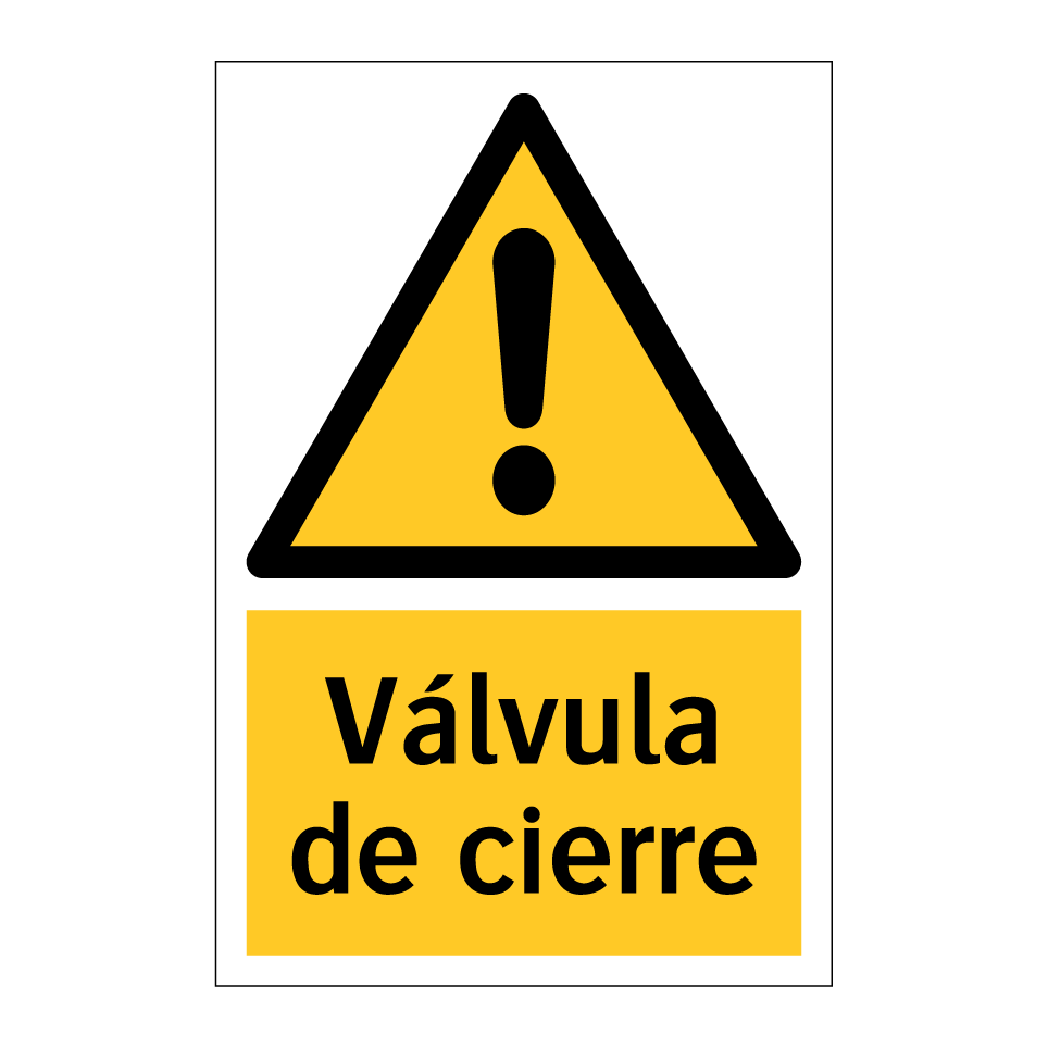 Válvula de cierre