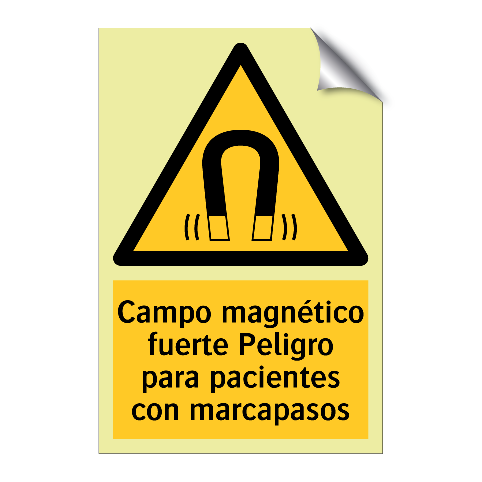 Campo magnético fuerte Peligro para pacientes con marcapasos