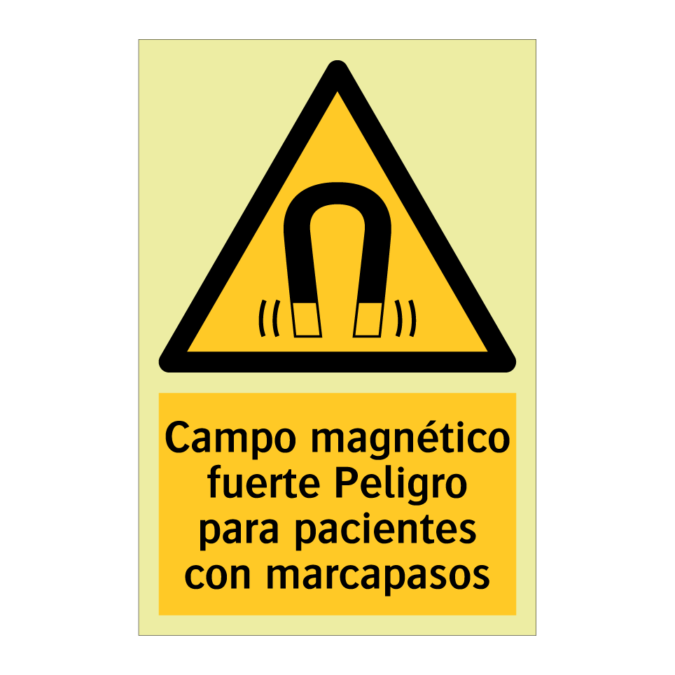 Campo magnético fuerte Peligro para pacientes con marcapasos