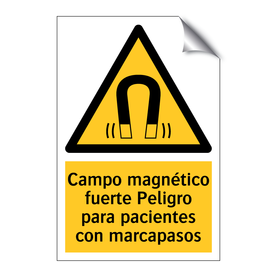 Campo magnético fuerte Peligro para pacientes con marcapasos