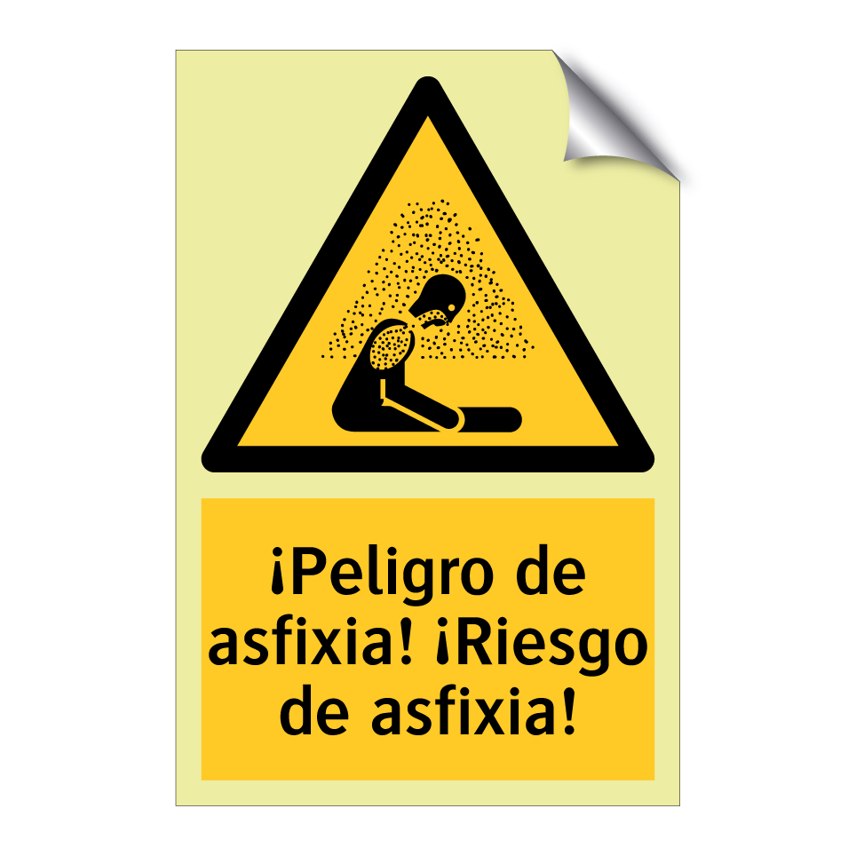 ¡Peligro de asfixia! ¡Riesgo de asfixia!