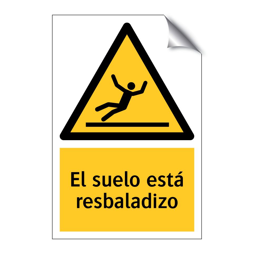 El suelo está resbaladizo