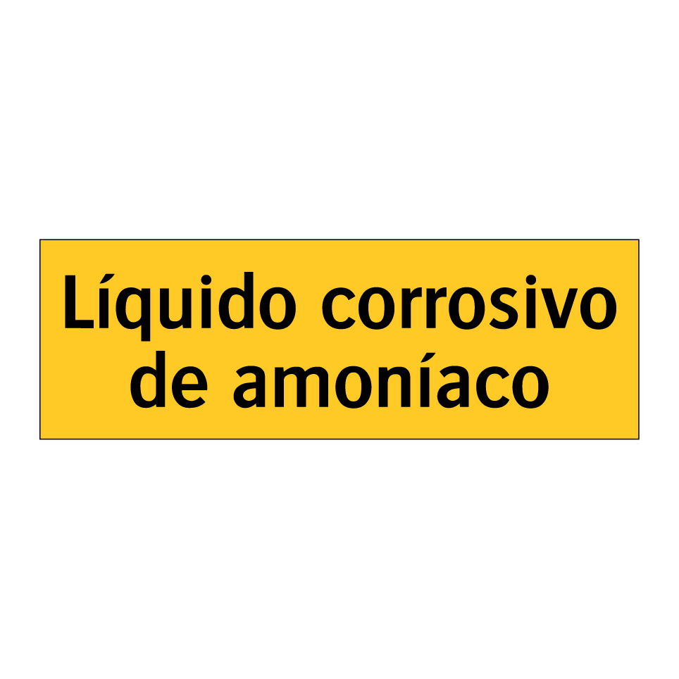 Líquido corrosivo de amoníaco
