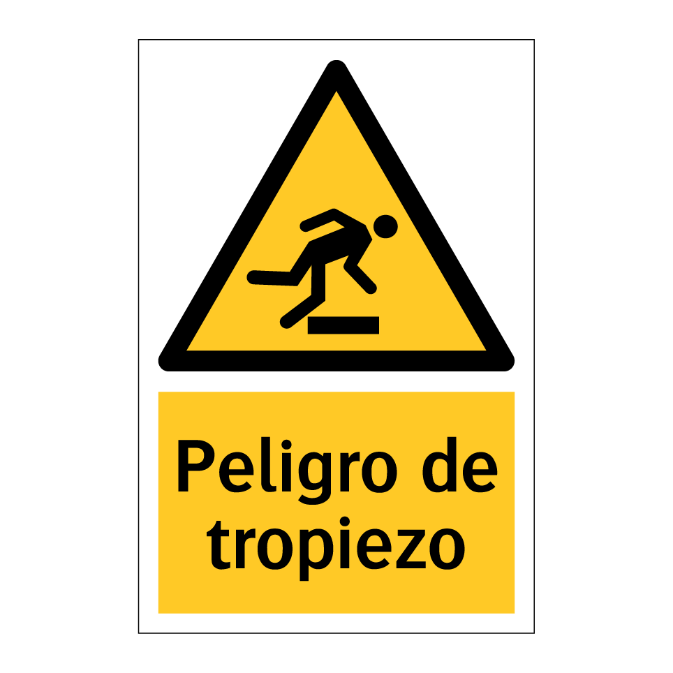 Peligro de tropiezo