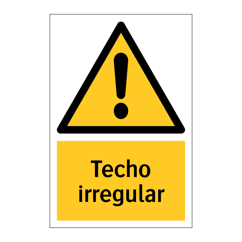 Techo irregular