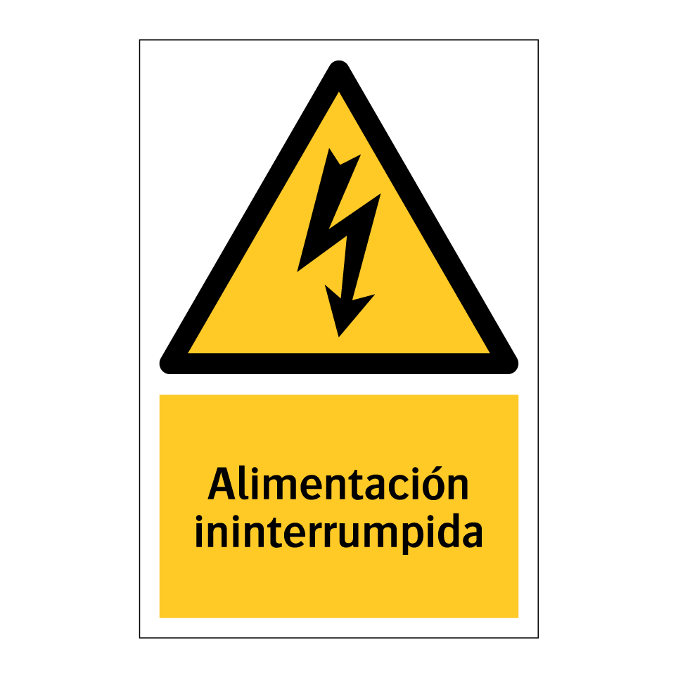 Alimentación ininterrumpida