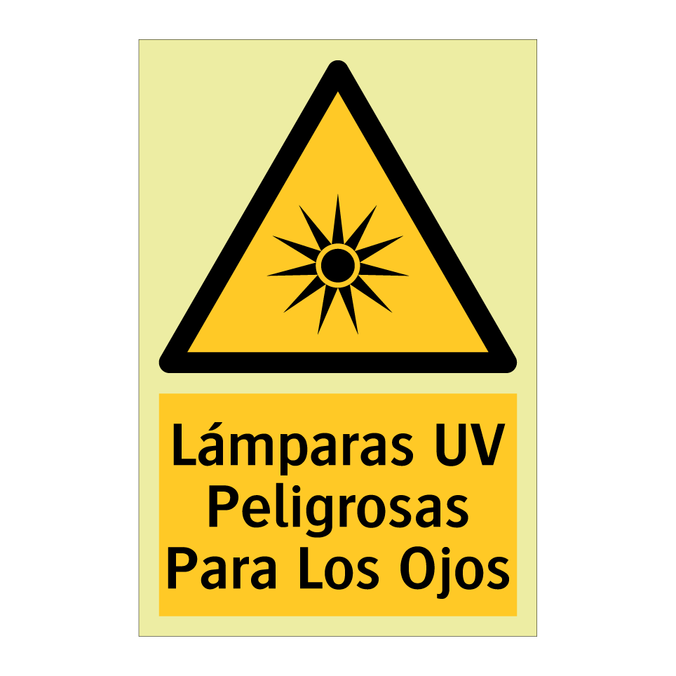 Lámparas UV Peligrosas Para Los Ojos