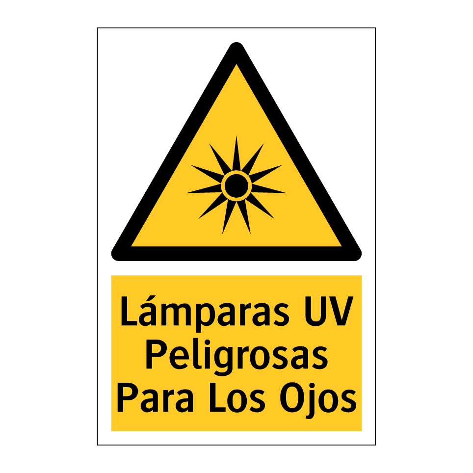 Lámparas UV Peligrosas Para Los Ojos
