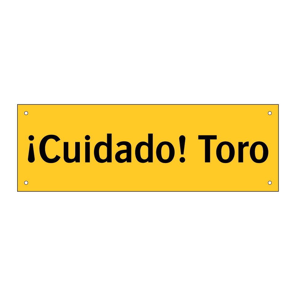 ¡Cuidado! Toro