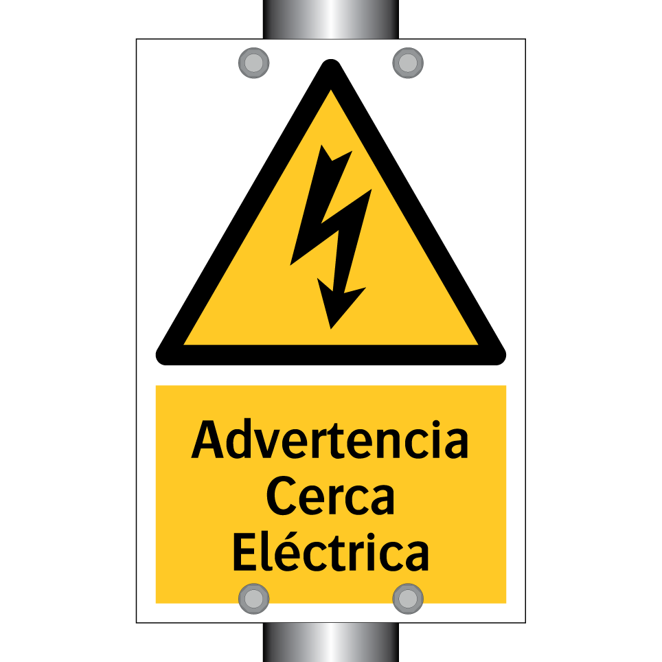 Advertencia Cerca Eléctrica