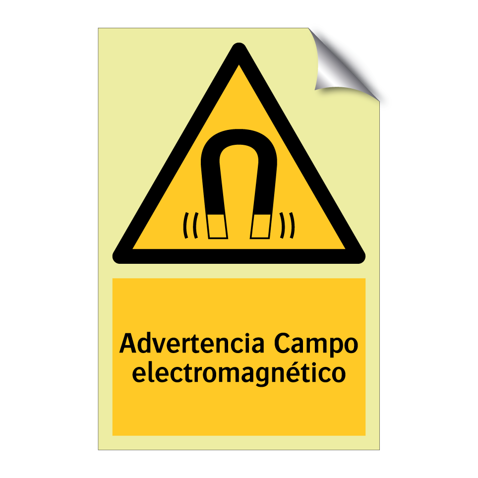 Advertencia Campo electromagnético