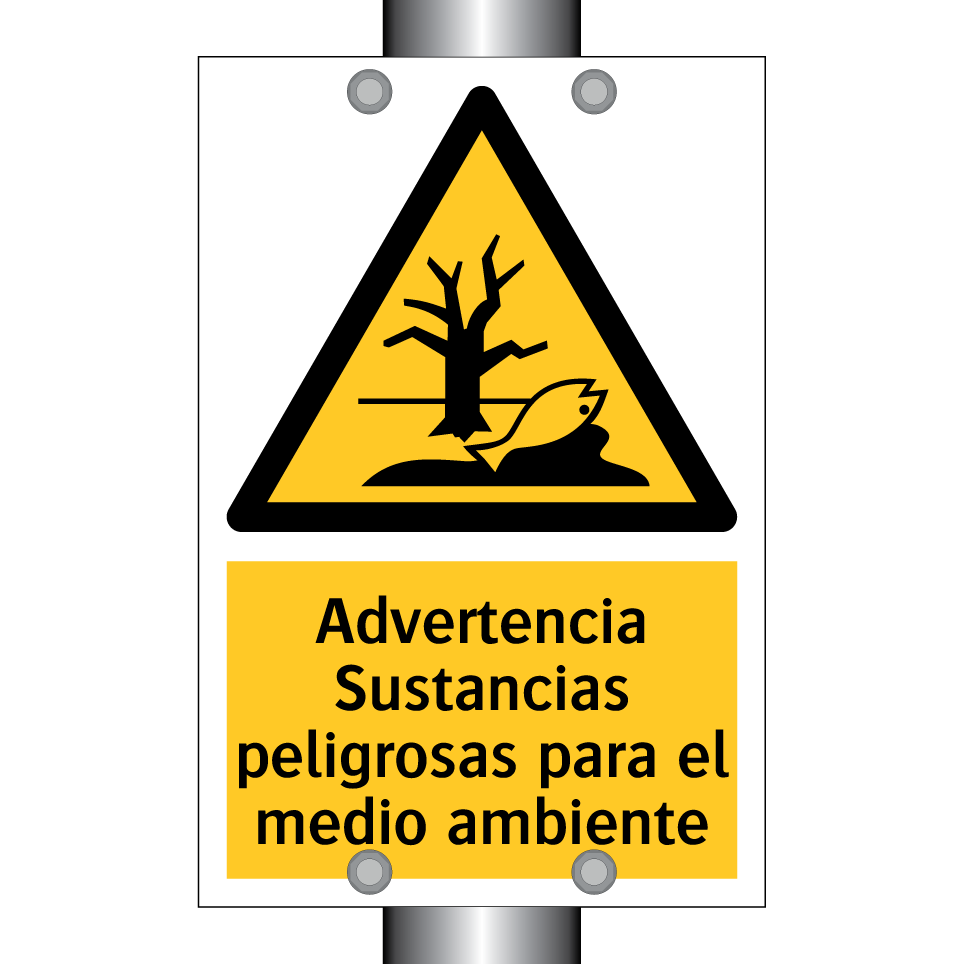 Advertencia Sustancias peligrosas para el medio ambiente