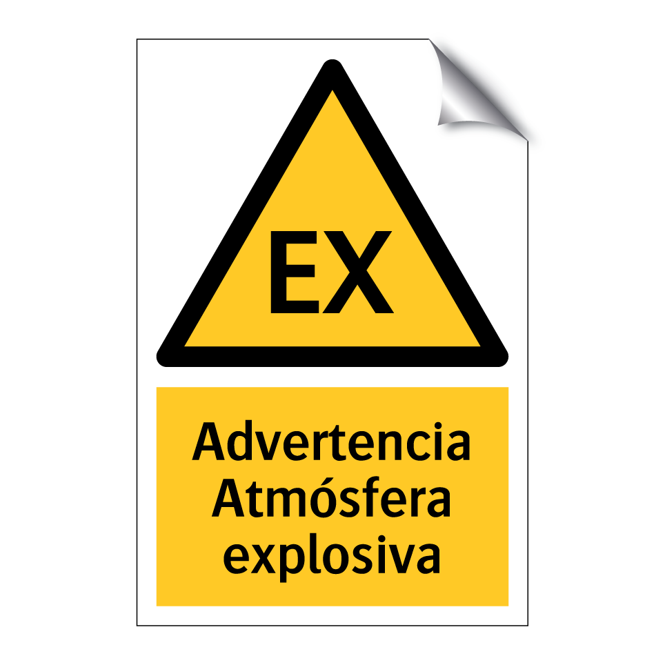 Advertencia Atmósfera explosiva