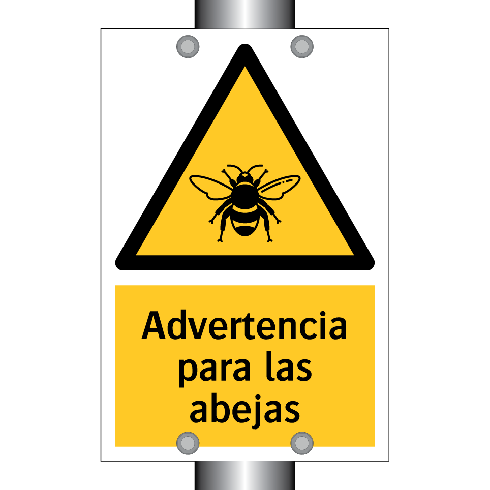 Advertencia para las abejas