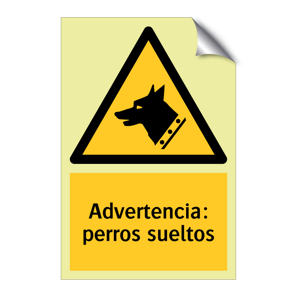 Advertencia: perros sueltos