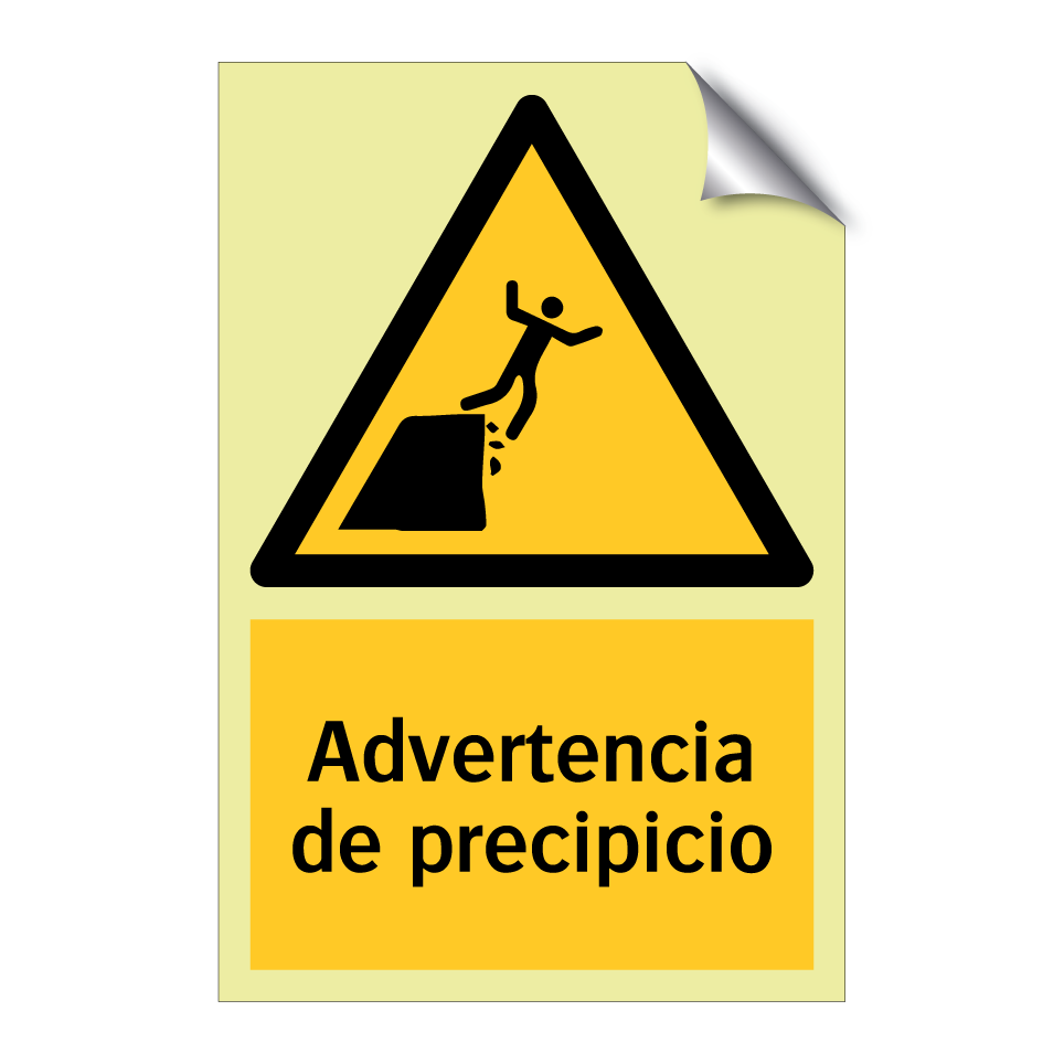 Advertencia de precipicio