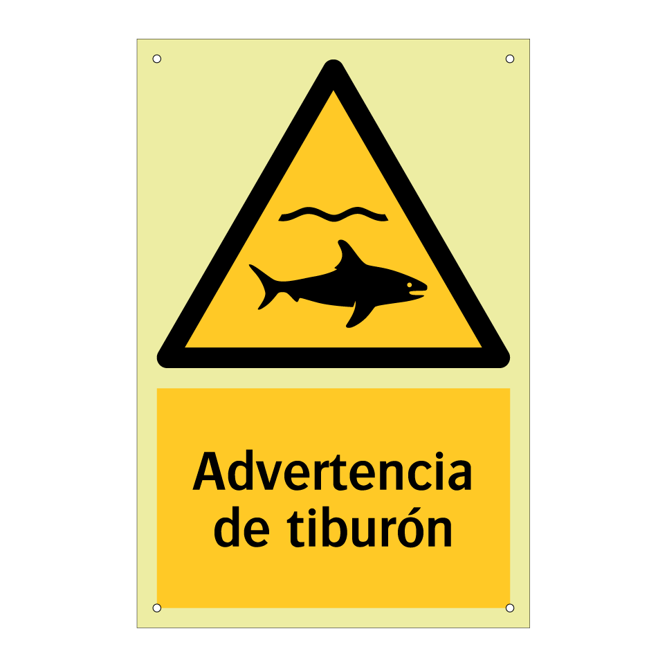 Advertencia de tiburón