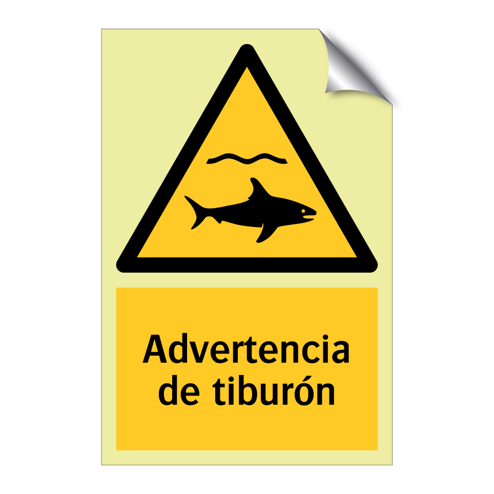 Advertencia de tiburón