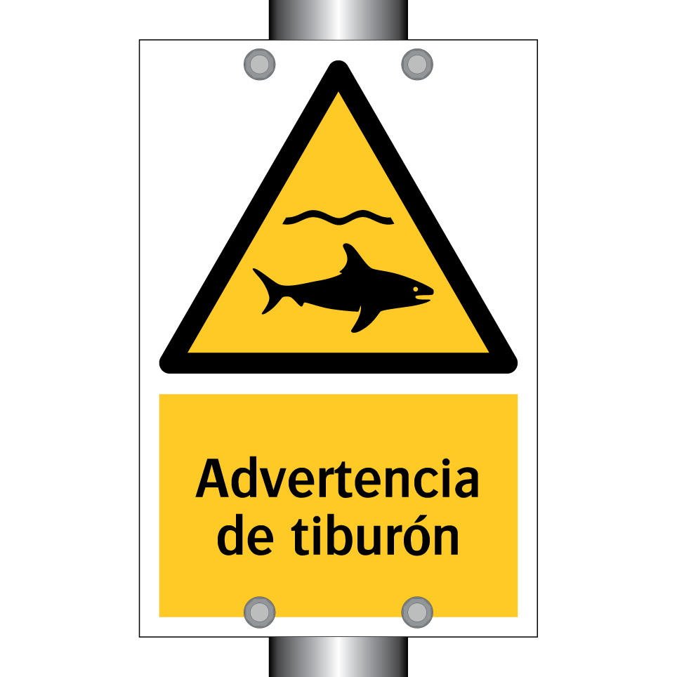 Advertencia de tiburón