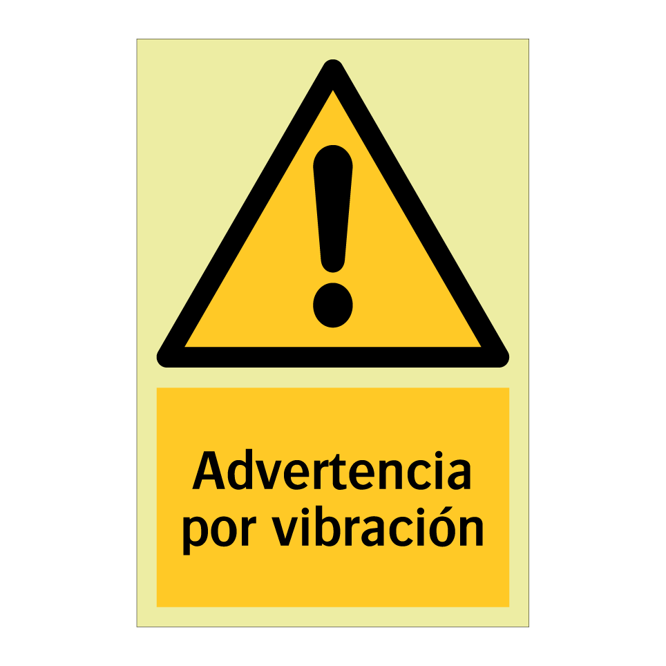 Advertencia por vibración
