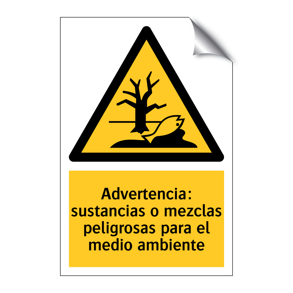 Advertencia: sustancias o mezclas peligrosas para el medio ambiente