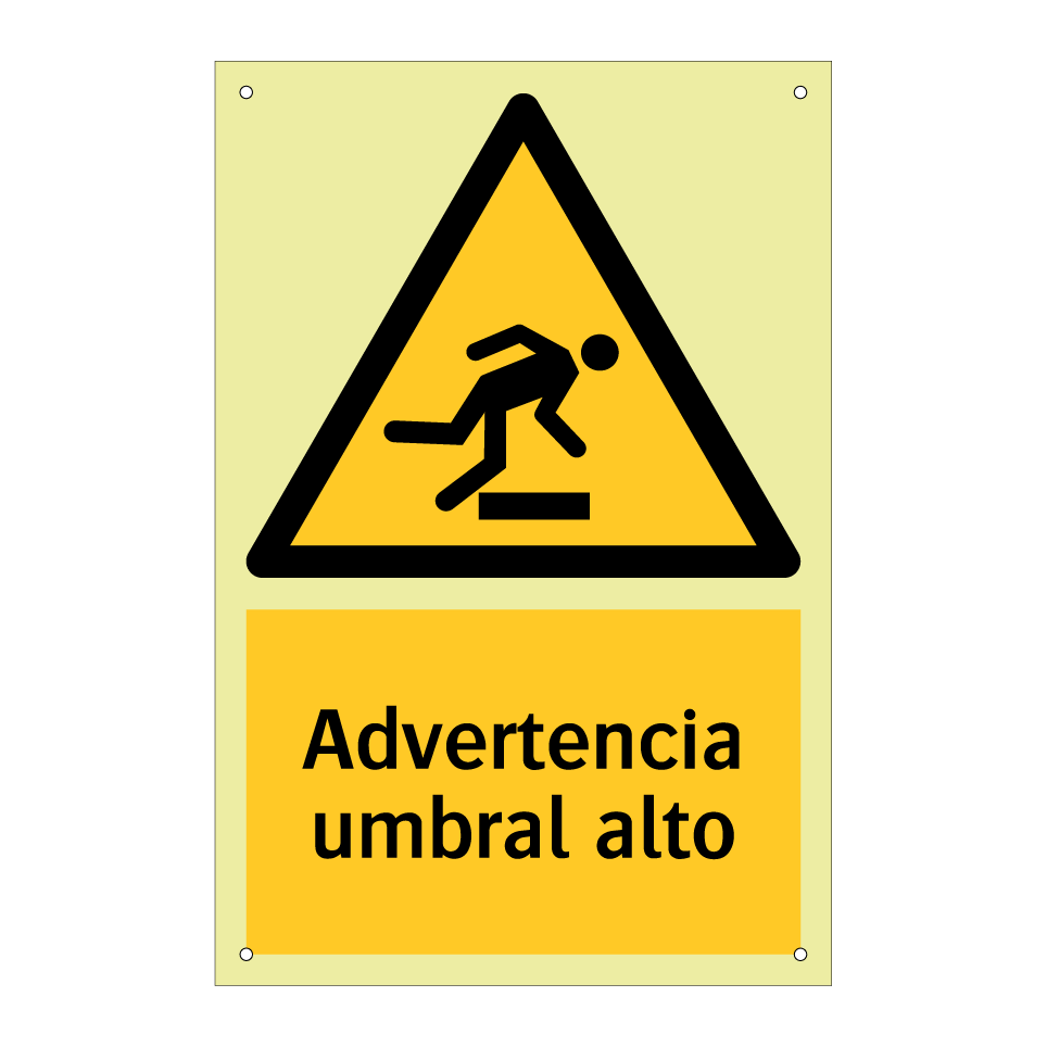 Advertencia umbral alto