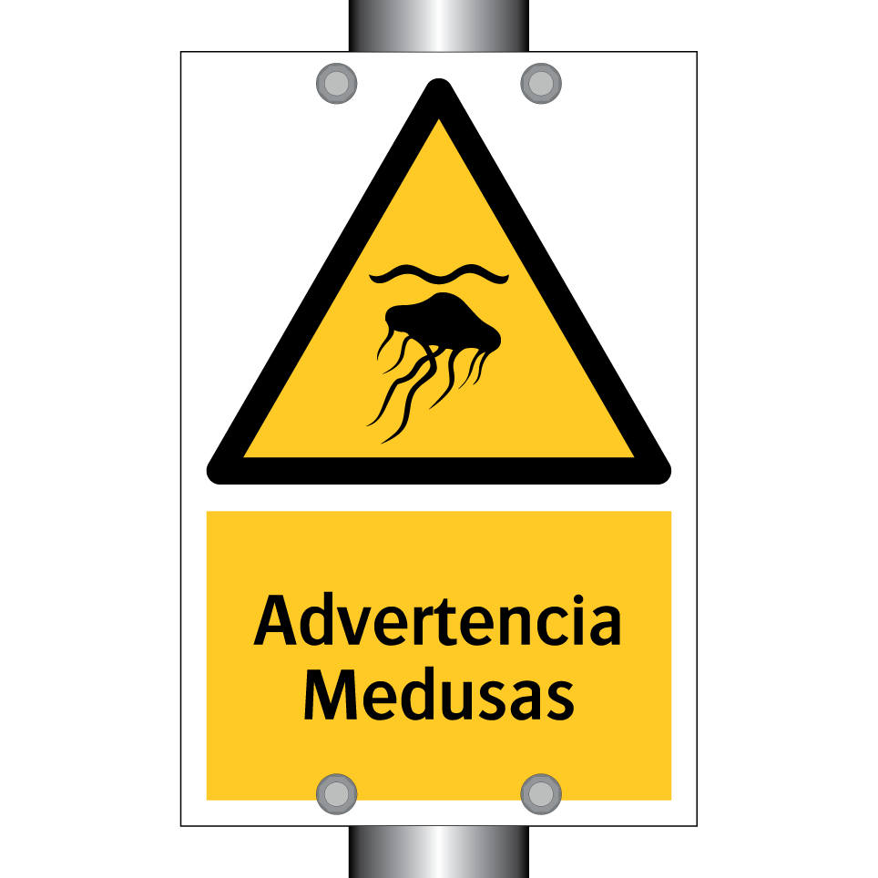 Advertencia Medusas