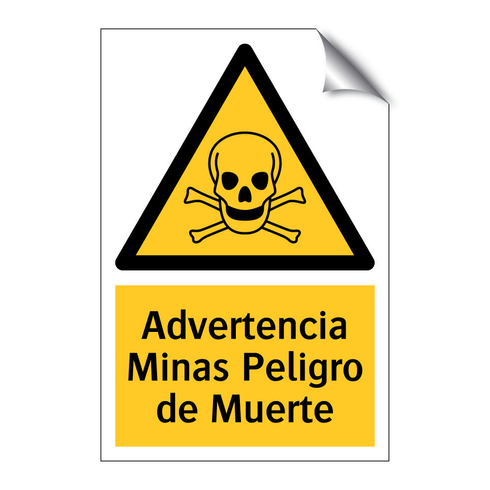 Advertencia Minas Peligro de Muerte