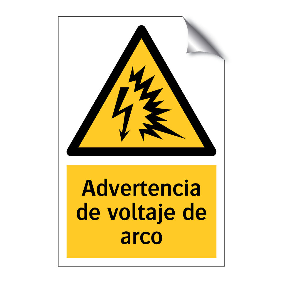 Advertencia de voltaje de arco